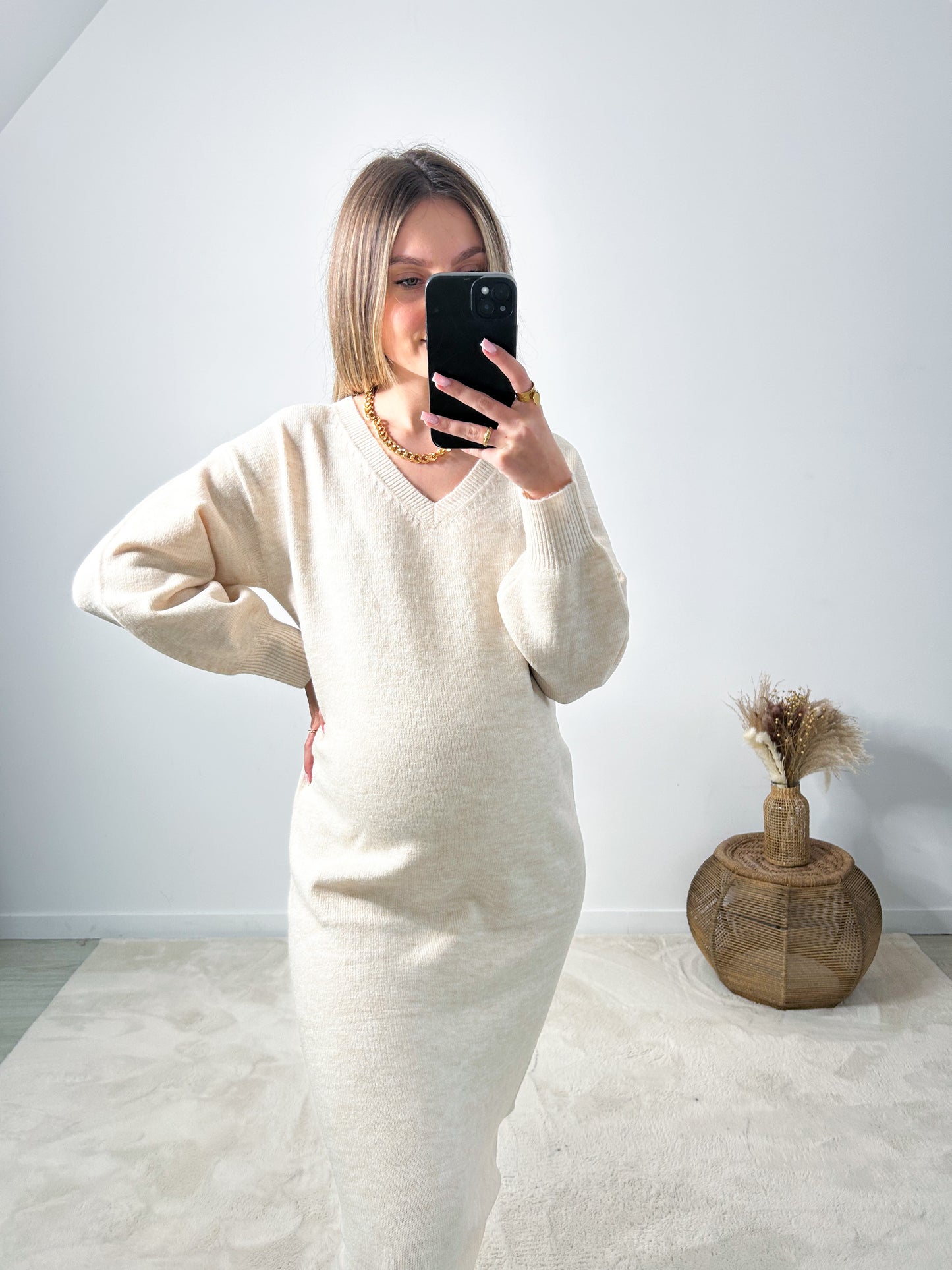 Robe pull de grossesse Théa