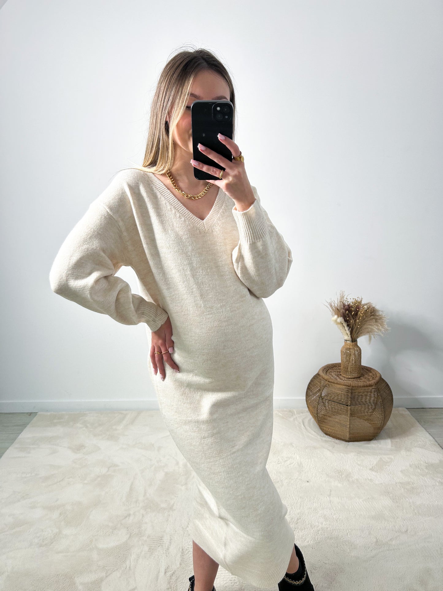 Robe pull de grossesse Théa
