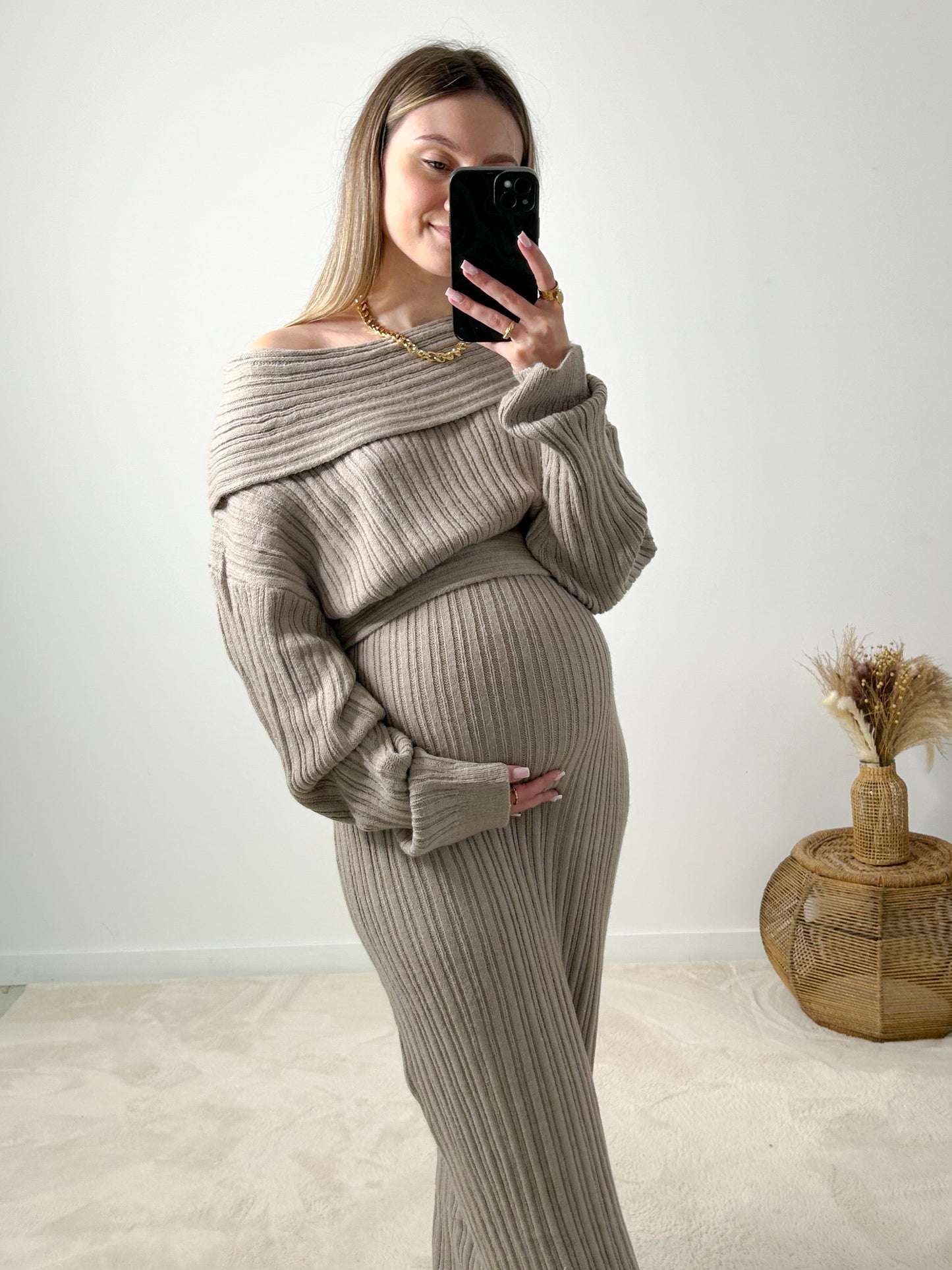 Ensemble jupe de grossesse Selena