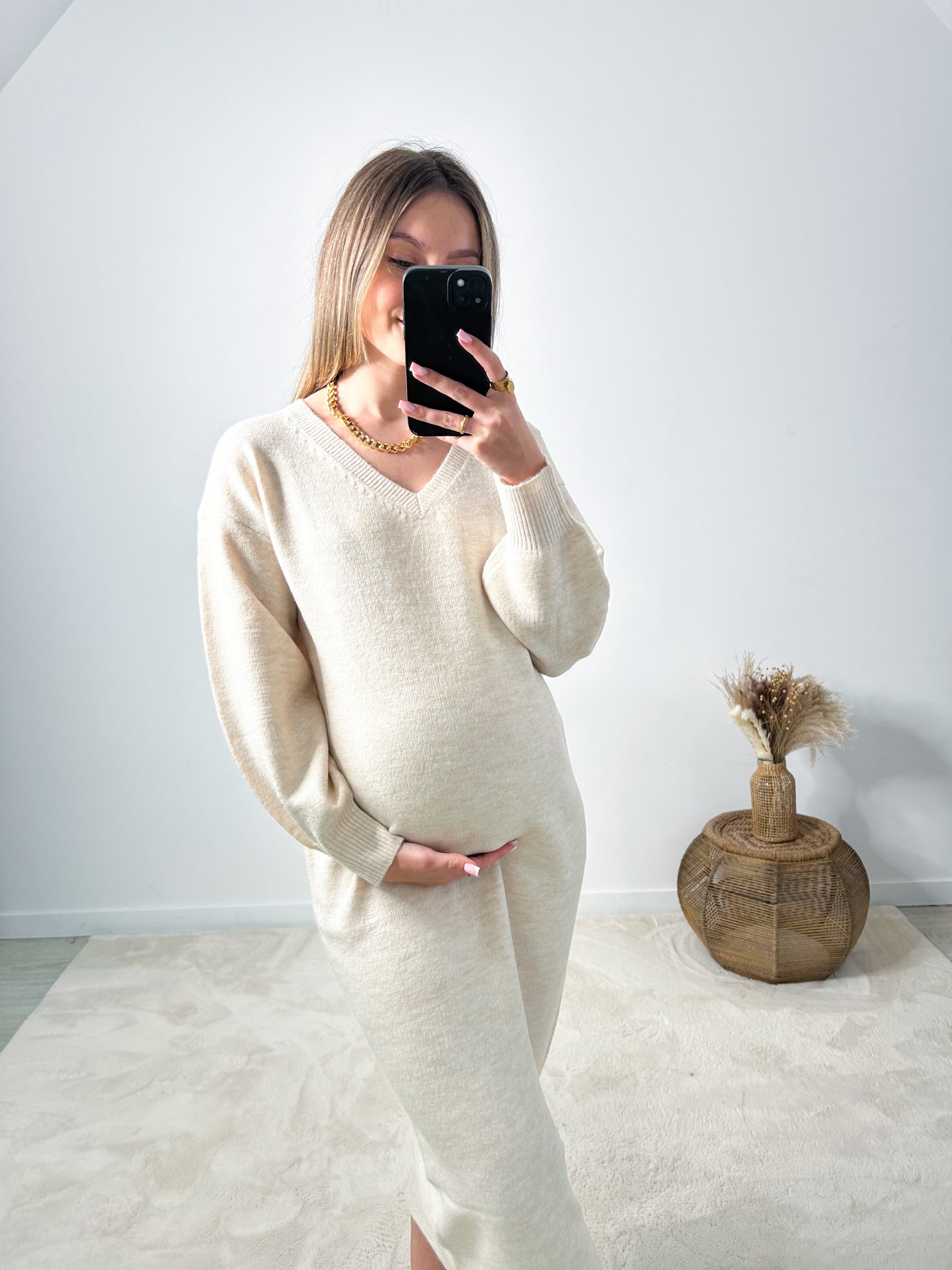 Robe pull de grossesse Théa
