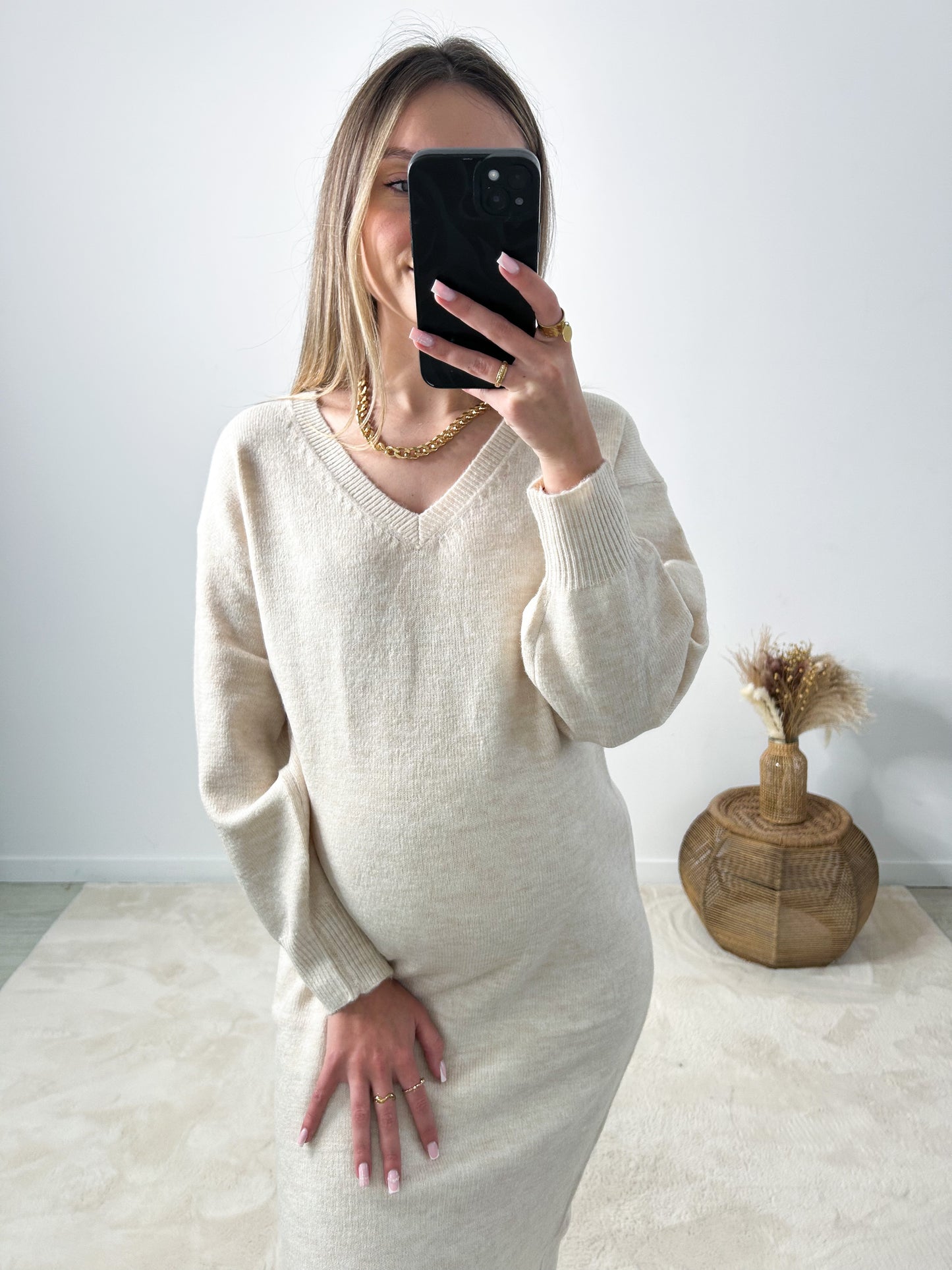 Robe pull de grossesse Théa
