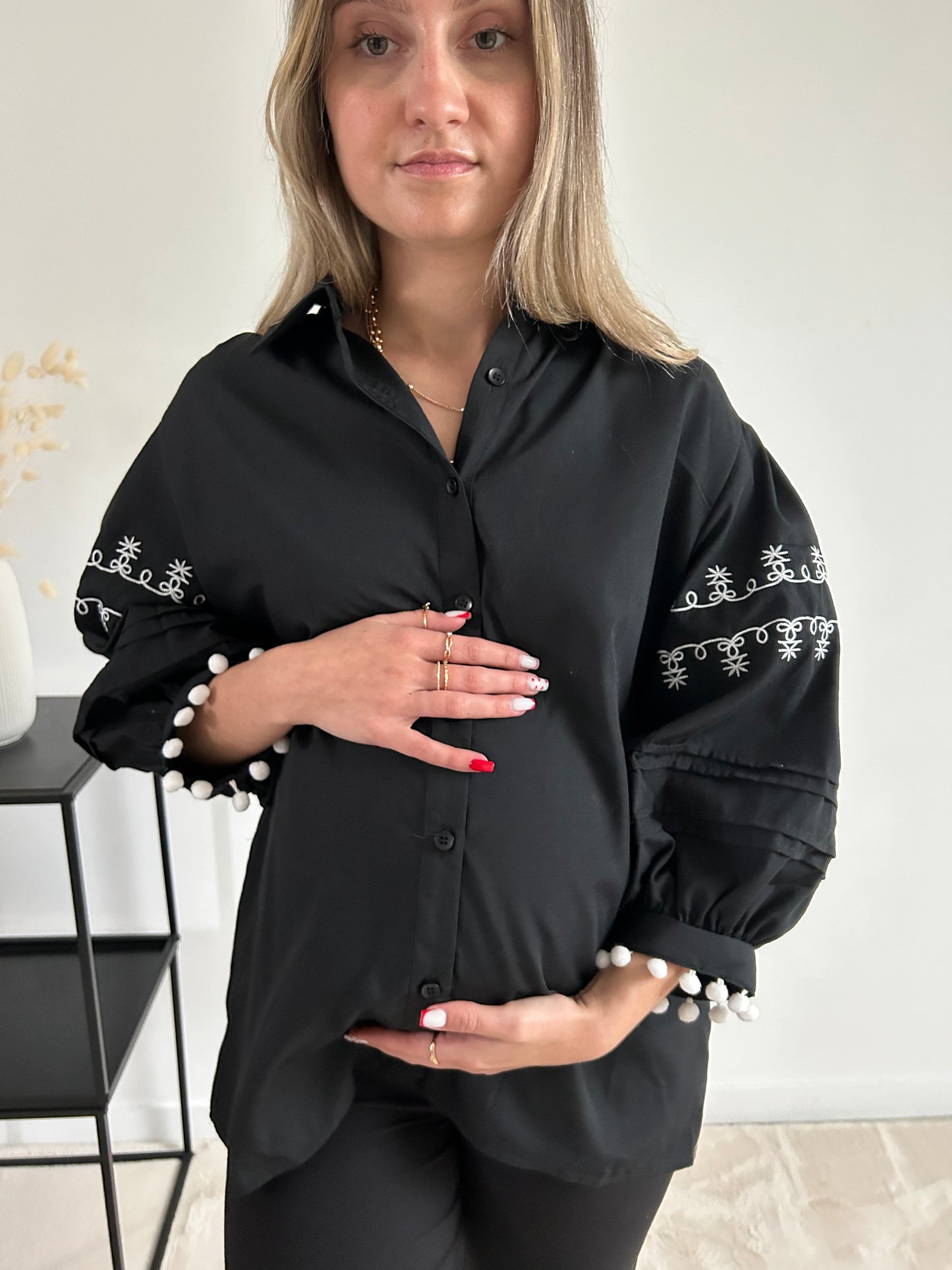 Chemise Iris - Noir -