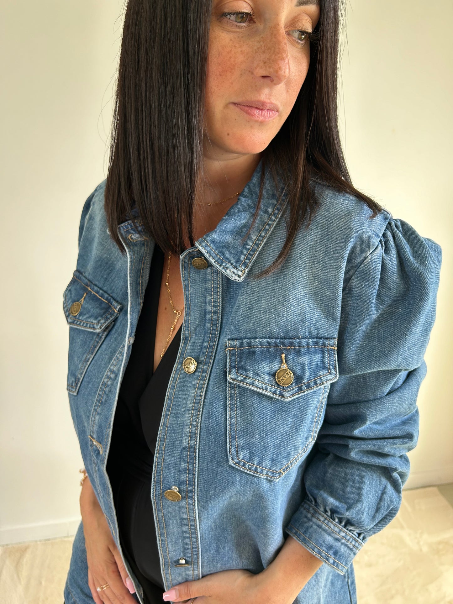 Veste en jean de grossesse Jane
