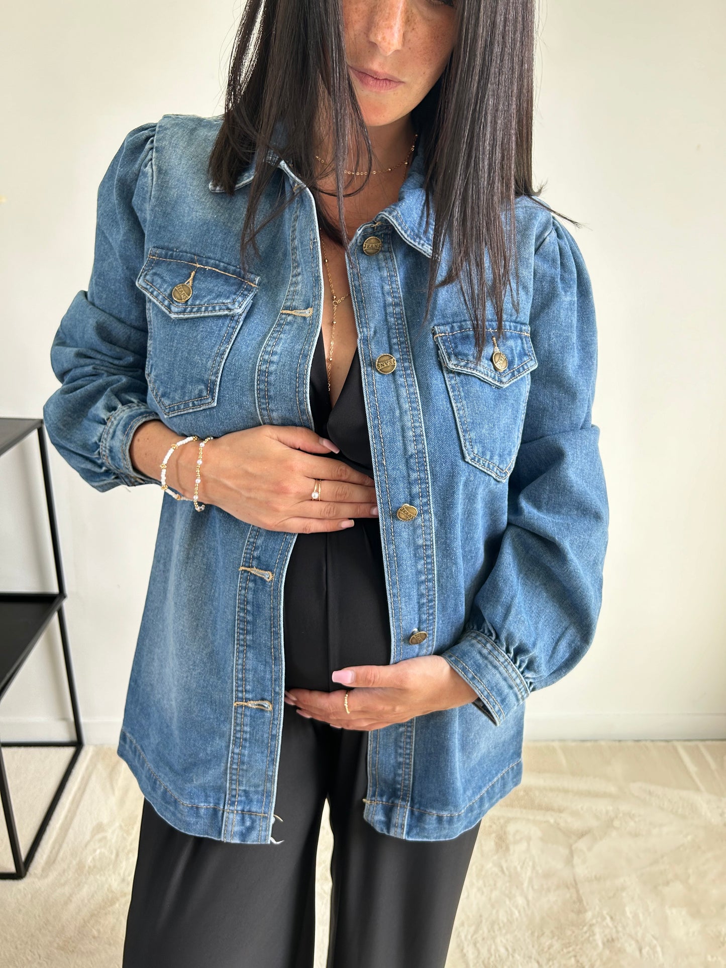 Veste en jean de grossesse Jane